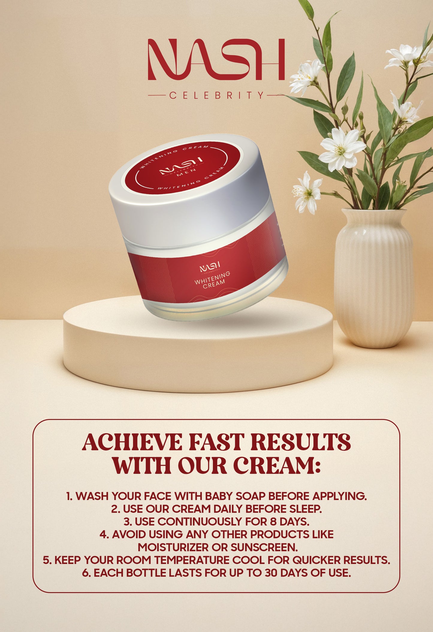 NC Face  Whitening Cream
